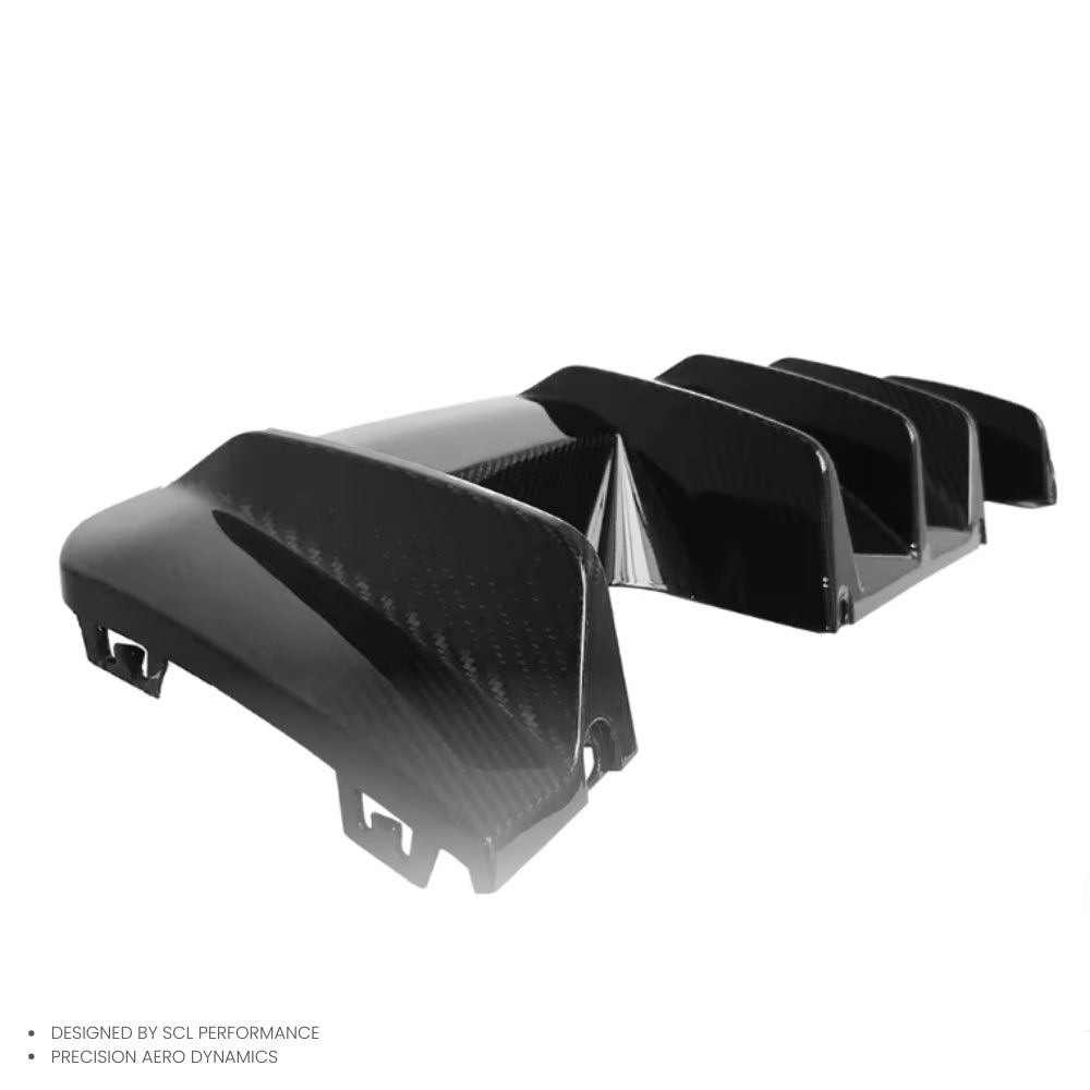 Dry Carbon Fiber Rear Diffuser for BMW M3 M4 G80 G82 G83 Body Kit Rear Bumper Diffuser