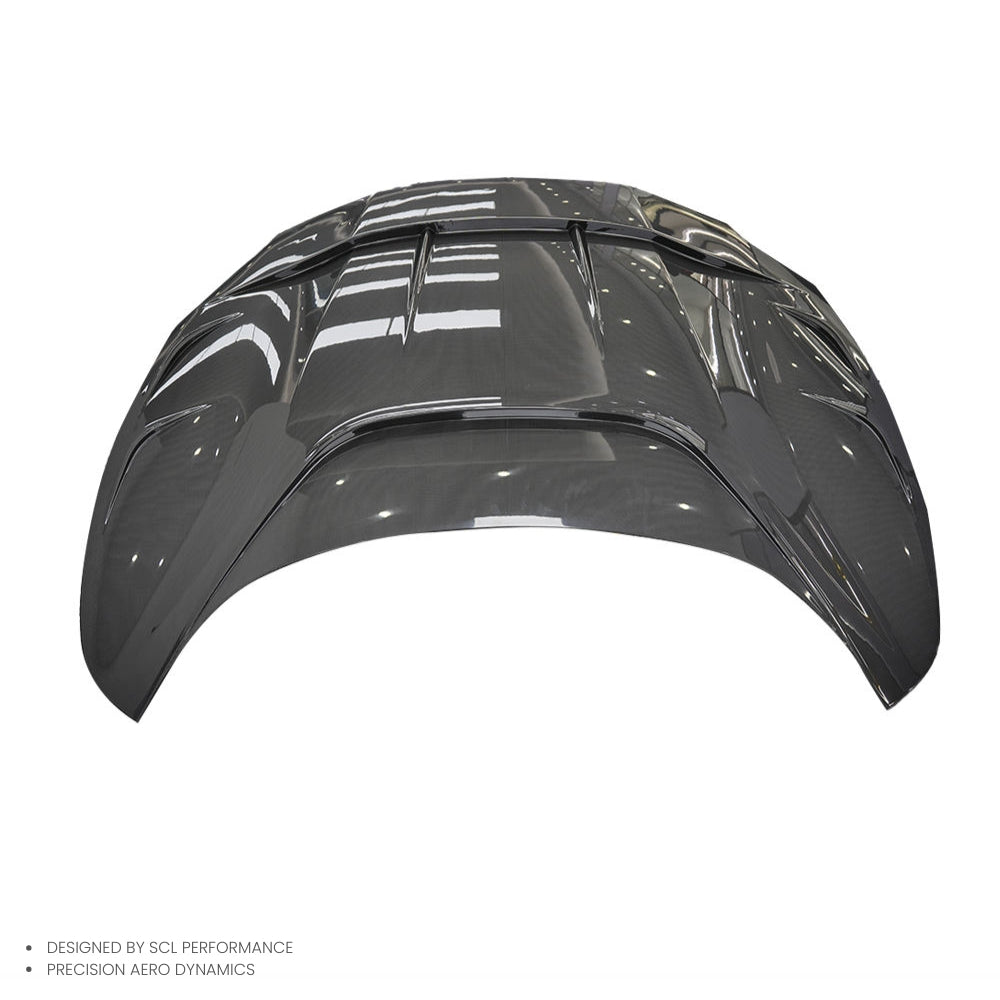 BatFury Aero Dry Carbon Fiber 2022 2023 Engine Bonnet Hood Cover Body Kit for Ferrari 296 GTB