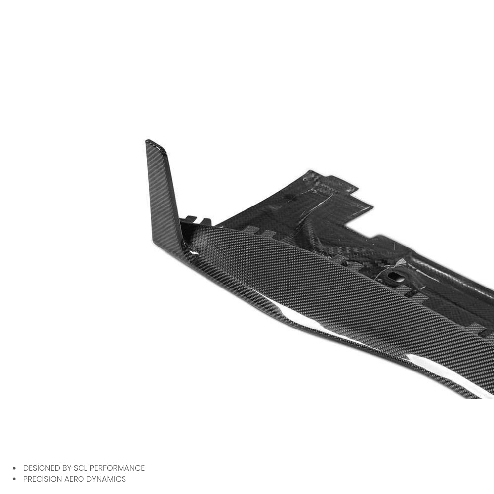 Carbon Perfect Fitment Real Car Data Development Dry Carbon Fiber Side Skirts Extensions for porsche 911 992 Turbo S