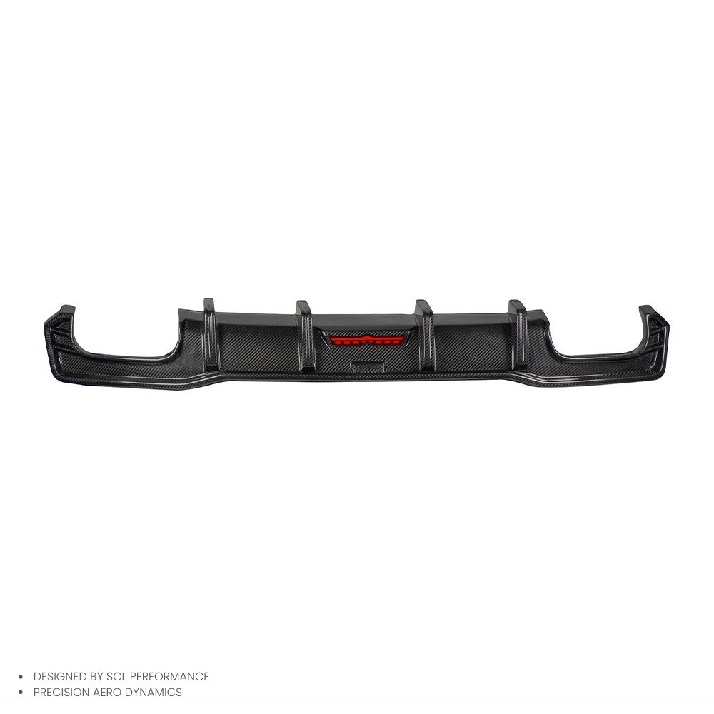 Factory Direct Hot Sale Style 100% Dry Carbon Fiber Car  Body Kit Rear Bumper Lip Diffuser for AUDI A7 S7 C8 2019-UP