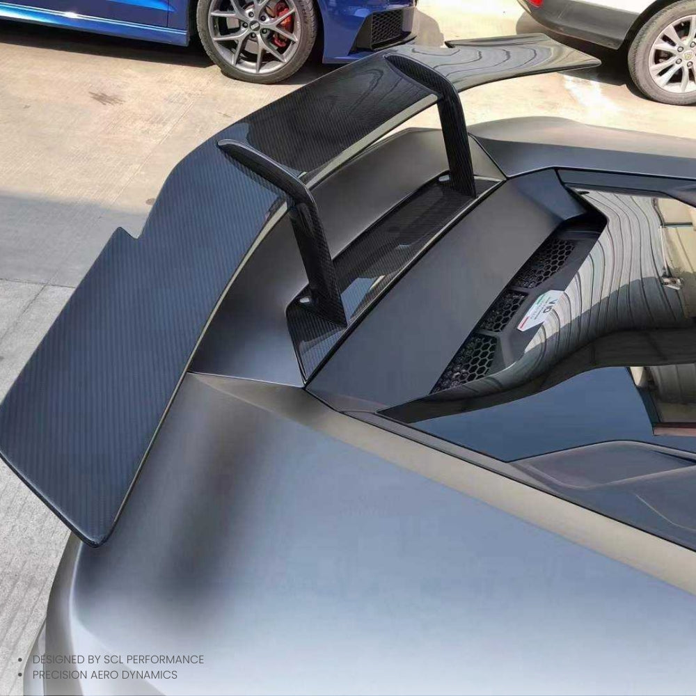 Factory Customized N Style Carbon Fiber Rear Spoiler Wing for Lamborghini Huracan LP580/LP610 / EVO