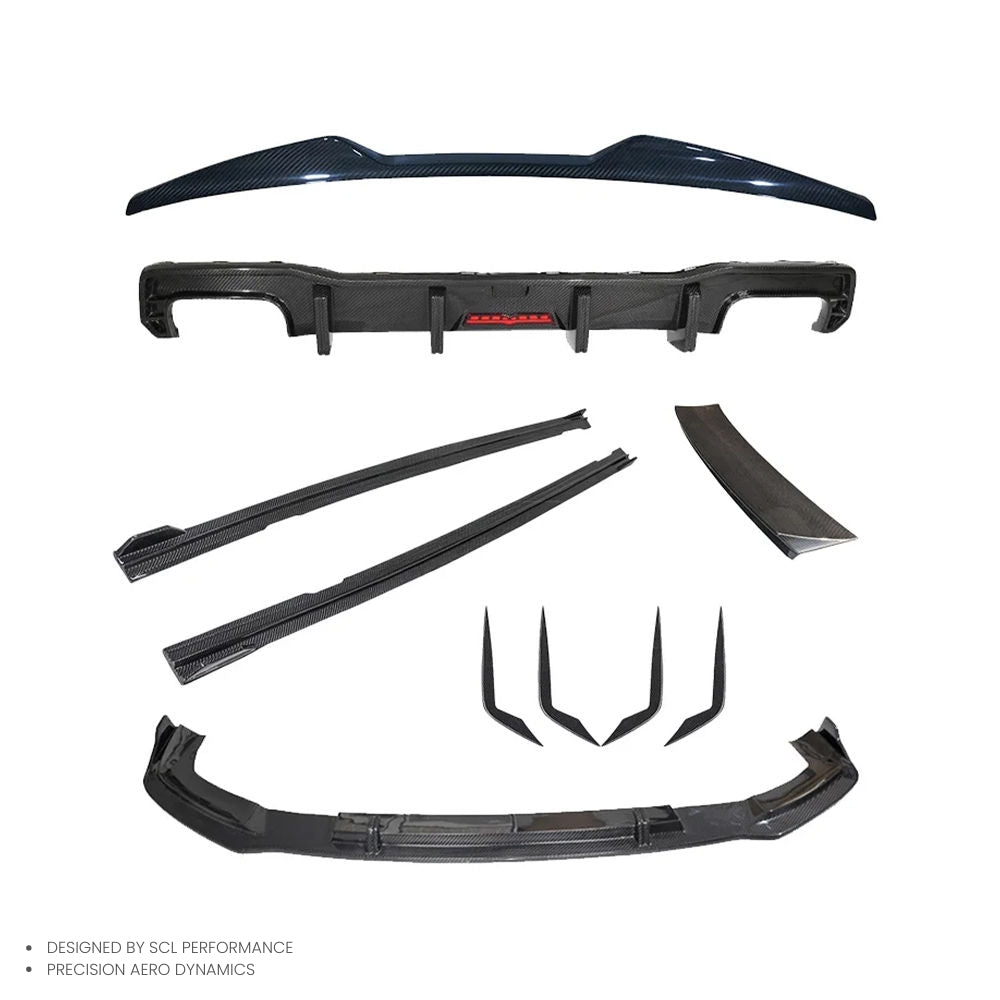 New AUDI A7/A7L/S7 C8 Rear Trunk Spoiler Wing Dry Carbon Fiber Car Accessory Bumper
