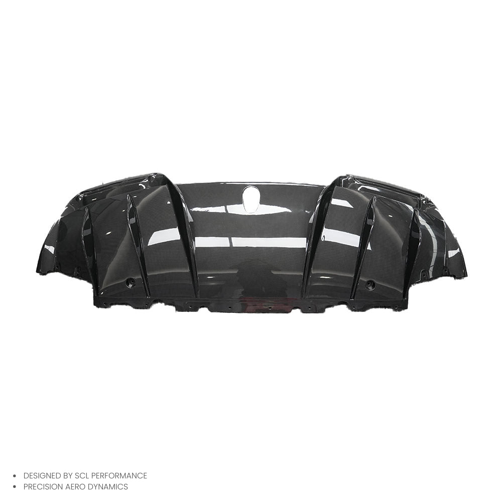 BatFury Aero Dry Carbon Fiber Rear Bumper Diffuser Spoiler Splitter for Ferrari 296 GTB OEM Body Kit  Manufacturing