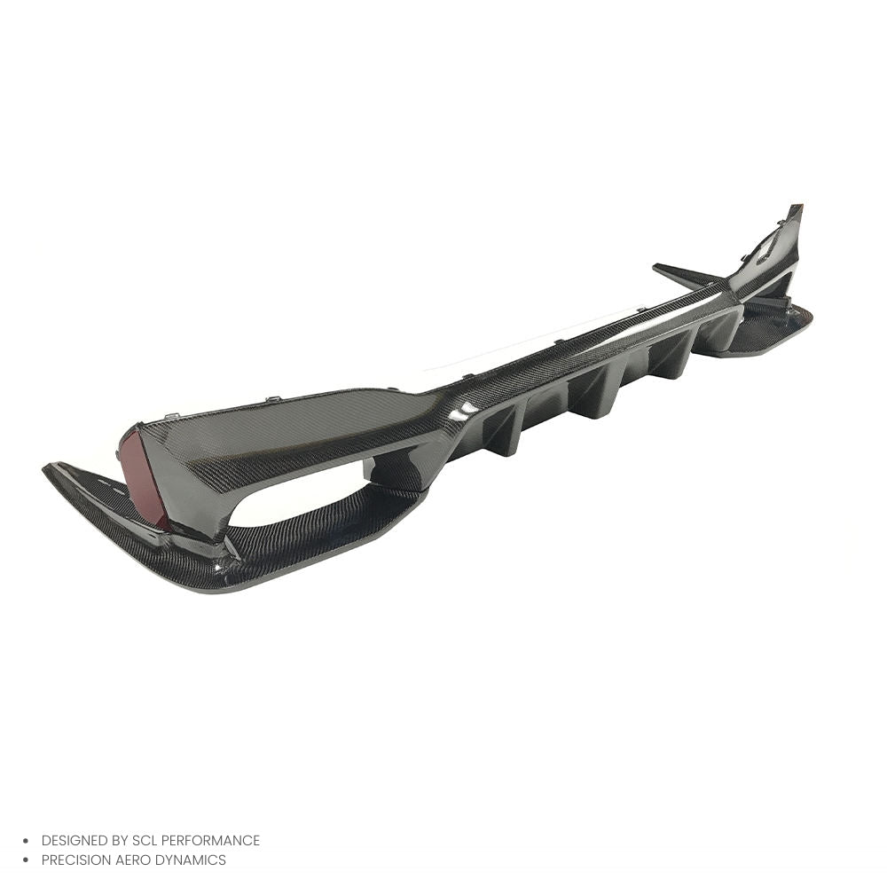 G30 G38  Dry Carbon Fiber Auto Rear Bumper Lip Diffuser Spoiler Splitter for BMW 5 Series G30 G38 3D Style