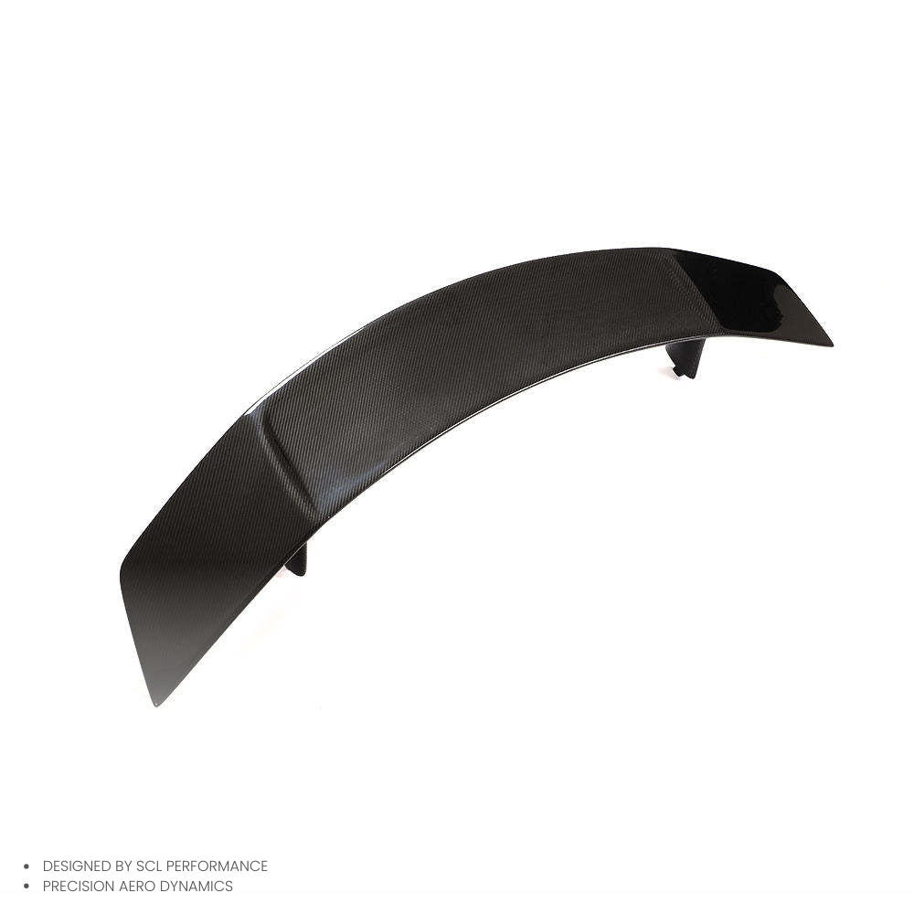 V Style Dry Carbon Fiber R8 Ducktail Wing Spoiler for Audi R8 Gen 2 V10 Coupe 2016-2018