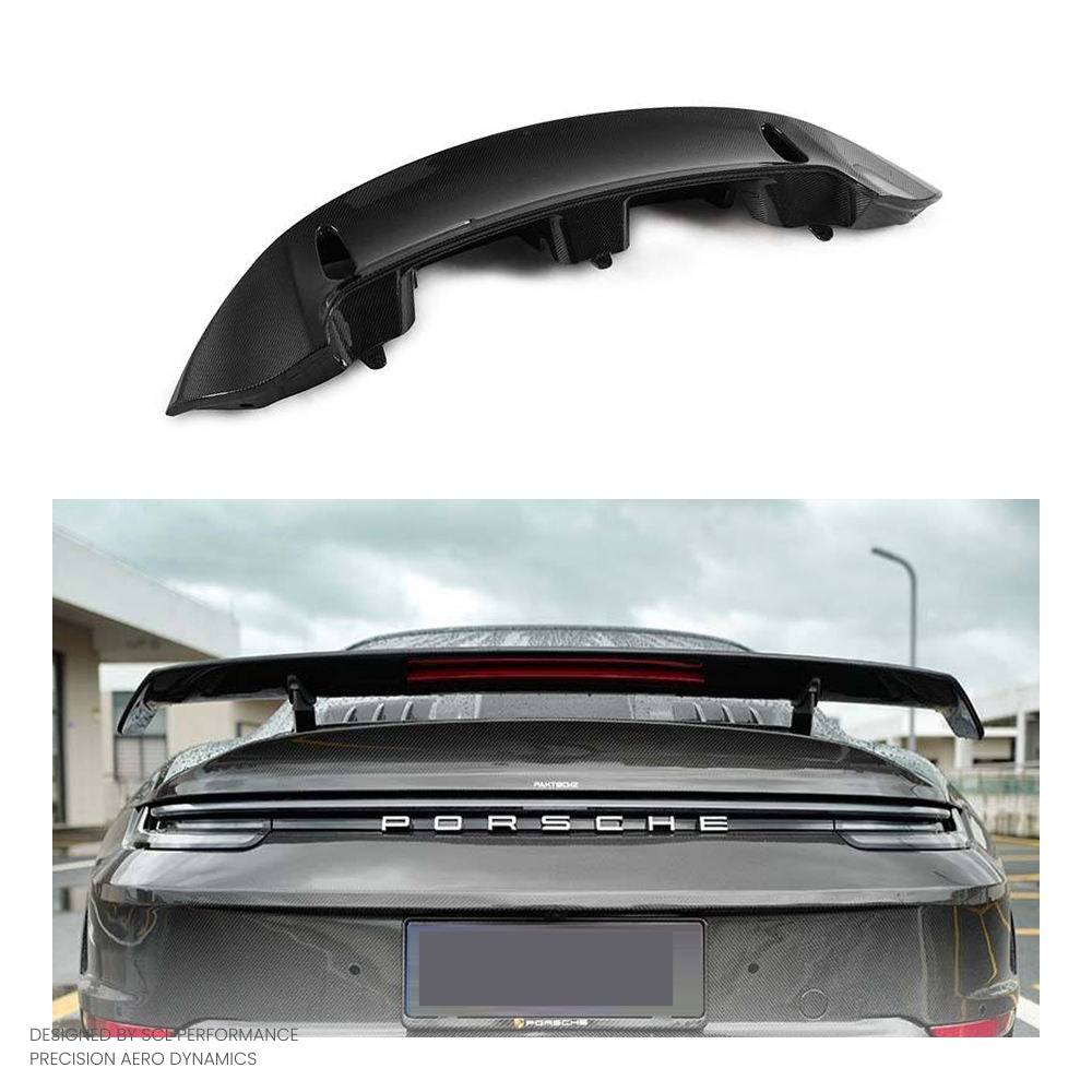 Fit for Porsche 911 992 Turbo S Dry Carbon Fiber Pakrts Body Kit Trunk Lid