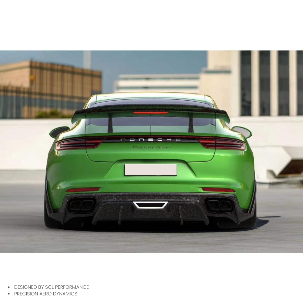 Dry Carbon Fiber Factory Direct Hot Sale Lip Rear Bumper Trunk Spoiler Wing Fit for Pors Che Pana 971