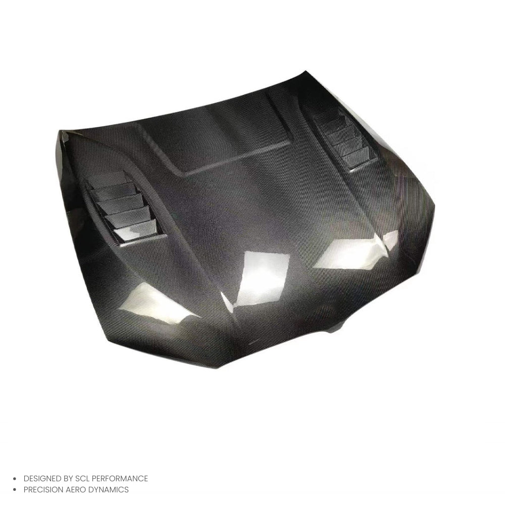 New 3D Style Front Engine Hood Bonnet Pre-preg Dry Carbon Fiber Bodykit for BMW 5 Series G30 G38 M5 F90 Dry Hood Cover