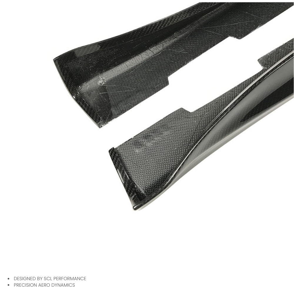 Dry Carbon Fiber Bodykit Side Skirts for Por Sche 971 SD Style