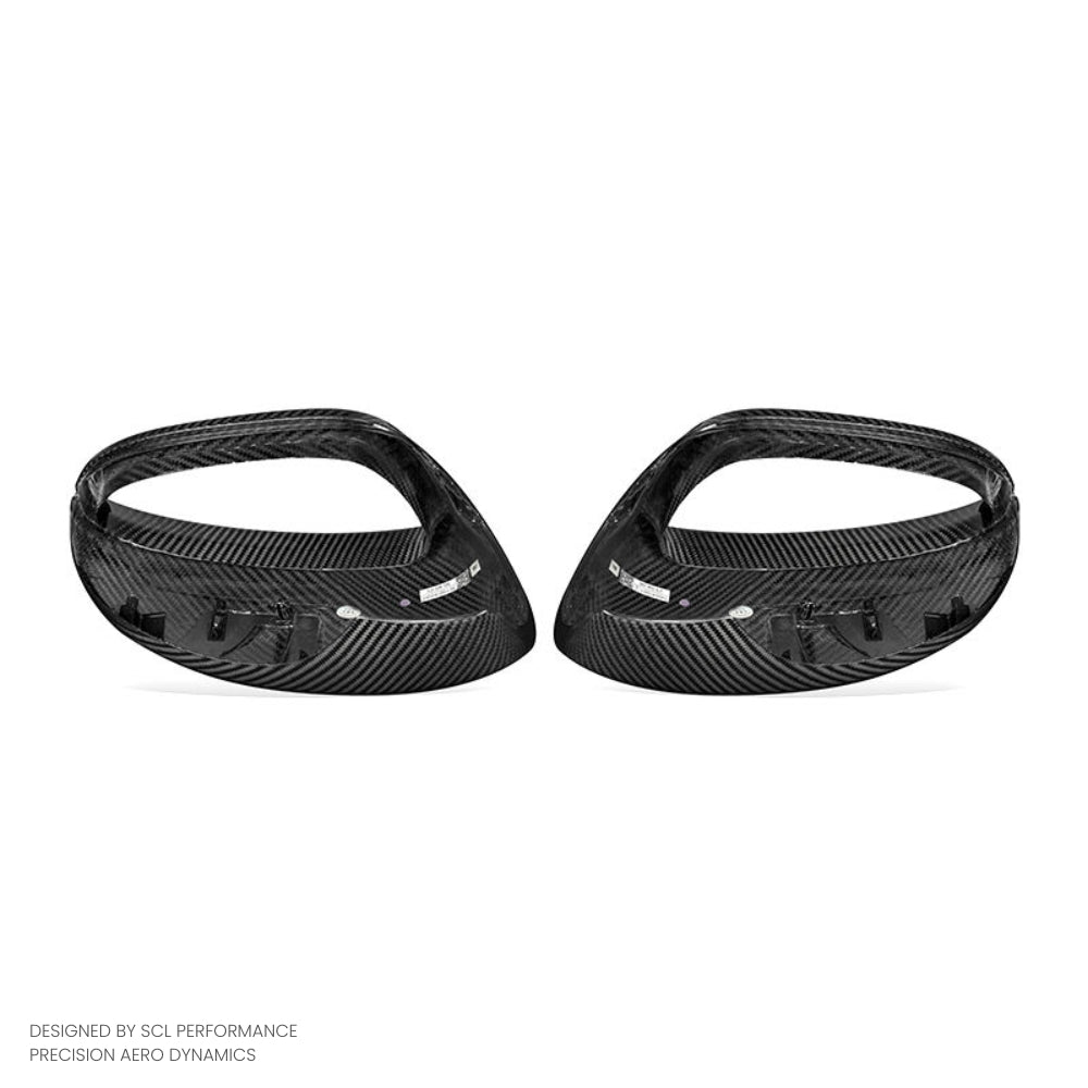 Auto Parts Real Carbon Fiber Side Mirror Covers for Porsche 971 Panamera