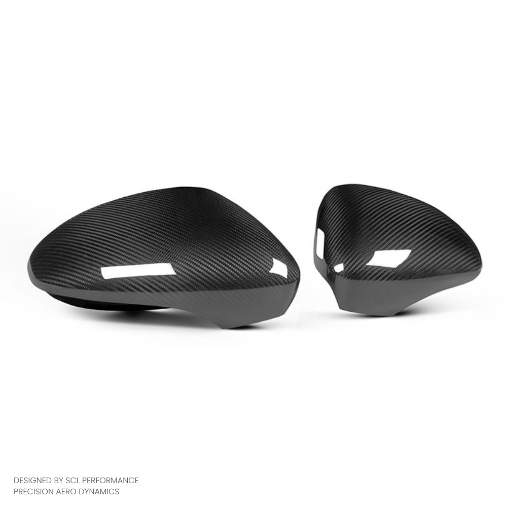 Auto Parts Real Carbon Fiber Side Mirror Covers for Porsche 971 Panamera