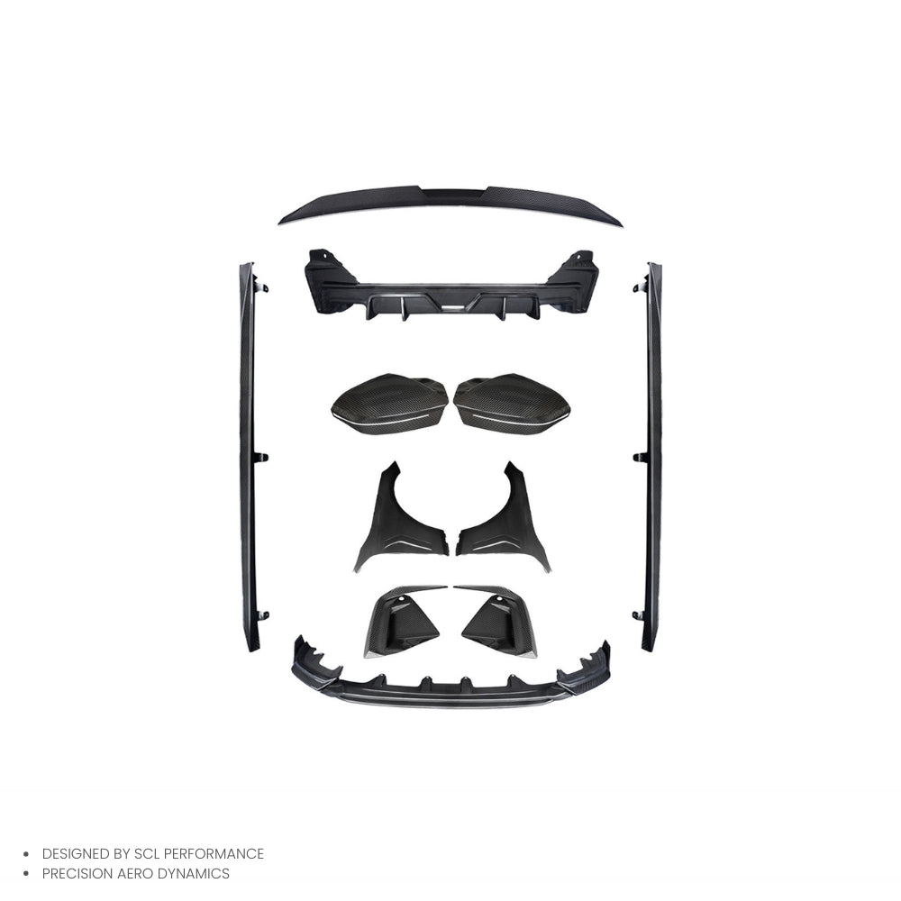 OEM/ODM for BMW 5 Series G60 High Quality 100% Dry Carbon Fiber Front Bumper Spoiler Lip Diffuser Body Kit