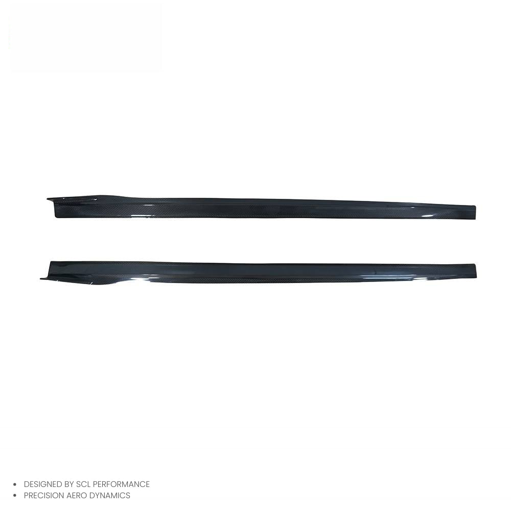 ODM/OEM Dry Carbon Fiber Universal Car Side Skirts Extension for Audi A5 S5 B9 PA 2020-2023 Body Kit