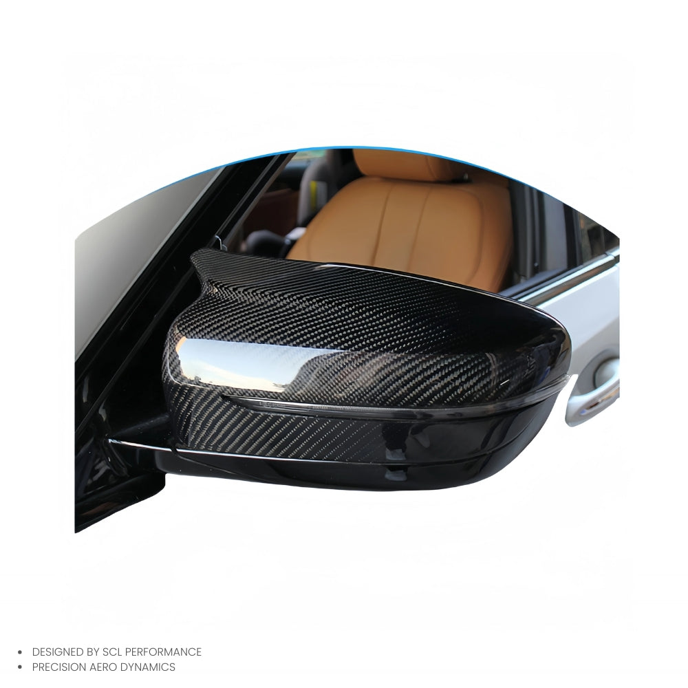 Dry Carbon Fiber Fiber Side Mirror Housing for BMW 5 Series G30 2021-UP Body Kit Car Accessories