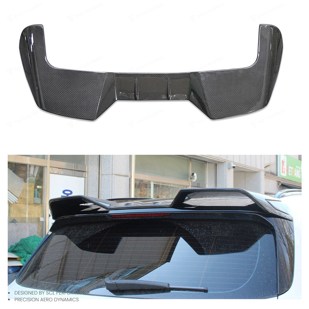 ODM/OEM 100% Dry Carbon Fiber  Upper  Universal  Rear Spoiler Wing Trunk Spoiler for Cars for BMW X5 G05 Rear Wing