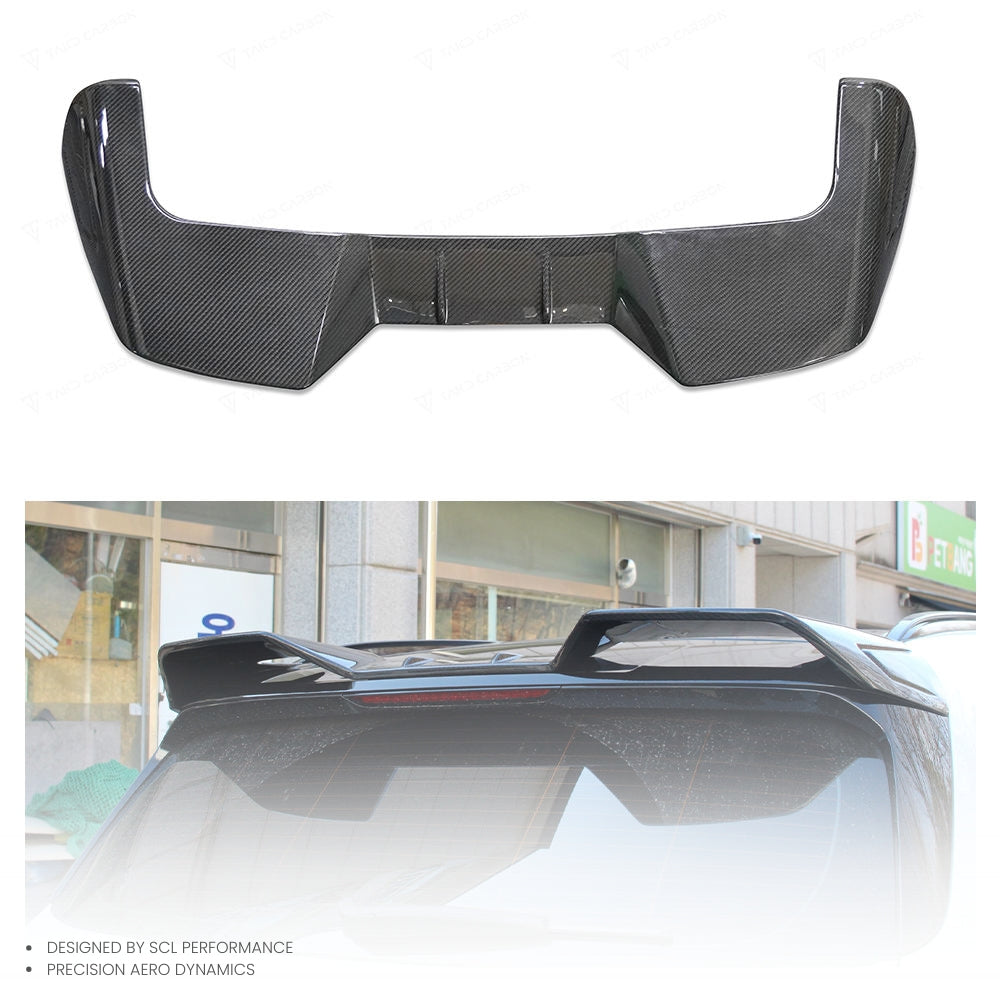 ODM/OEM 100% Dry Carbon Fiber  Upper  Universal  Rear Spoiler Wing Trunk Spoiler for Cars for BMW X5 G05 Rear Wing