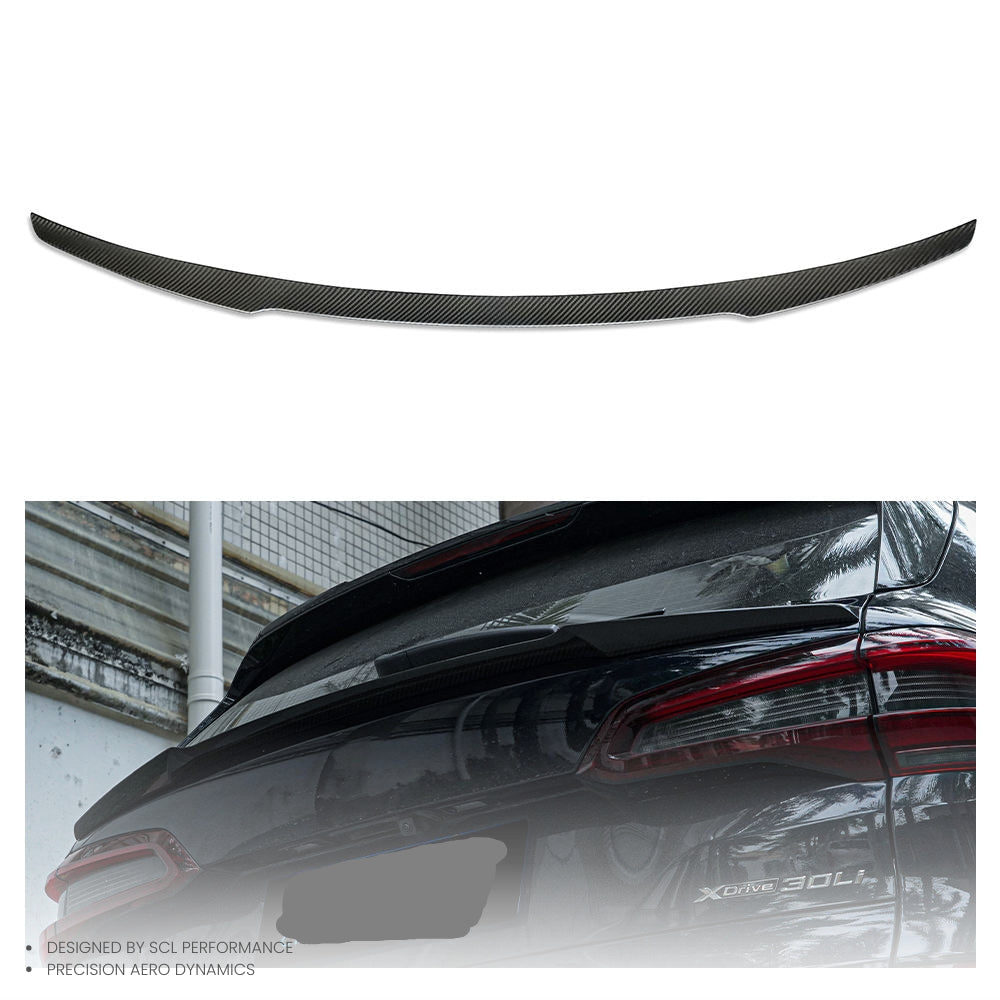 Dry Carbon Fiber Universal  Rear Spoiler  for BMW X5 G05 Rear Wing