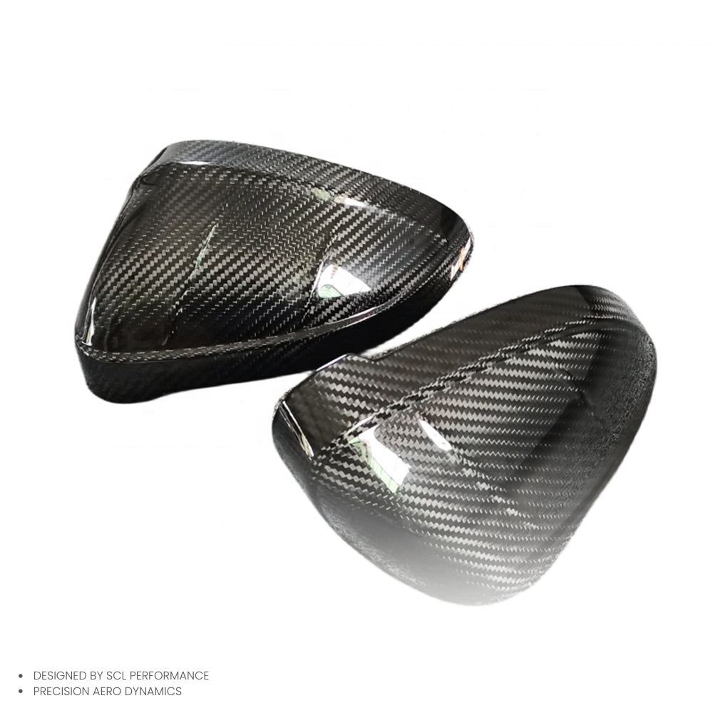 Dry Carbon Fiber Rear Side View Side Mirror Cover for AUDI A5 S5 B9