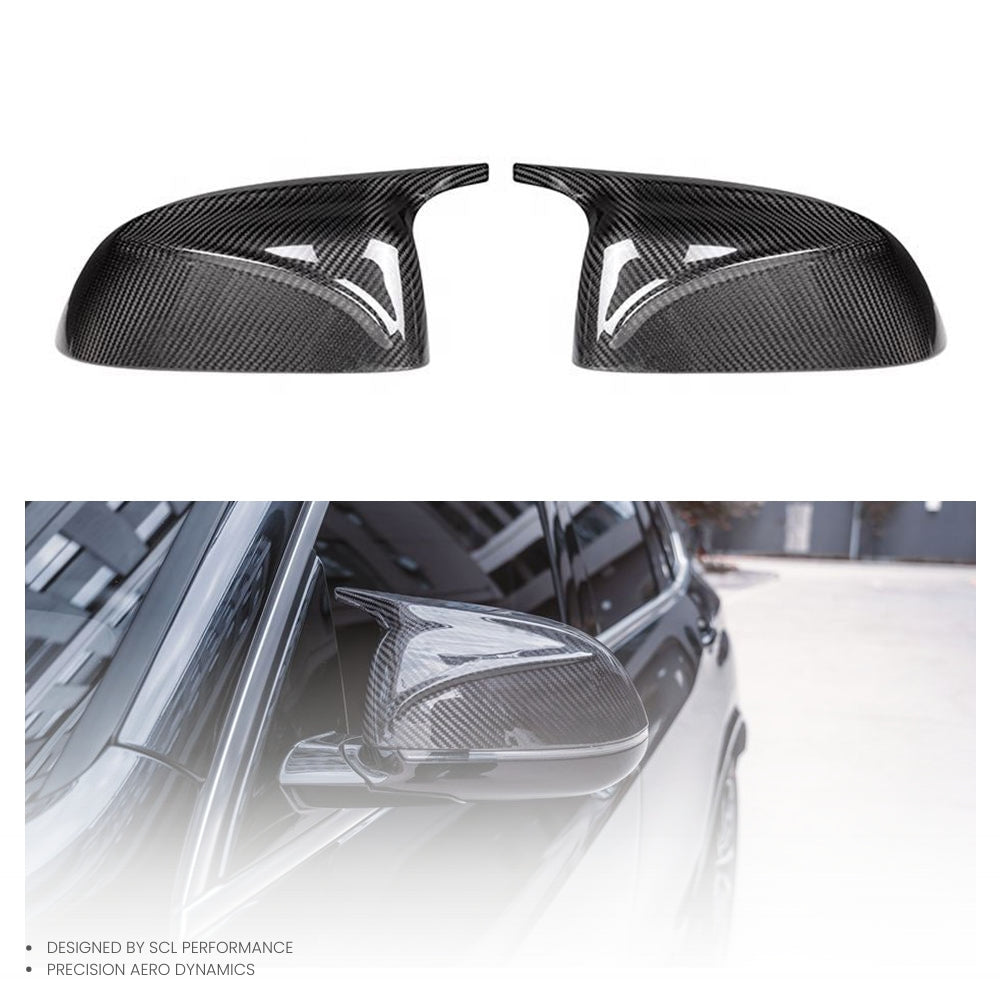 Dry Carbon Fiber Side Mirror Cover for BMW X5 G05 2022-UP