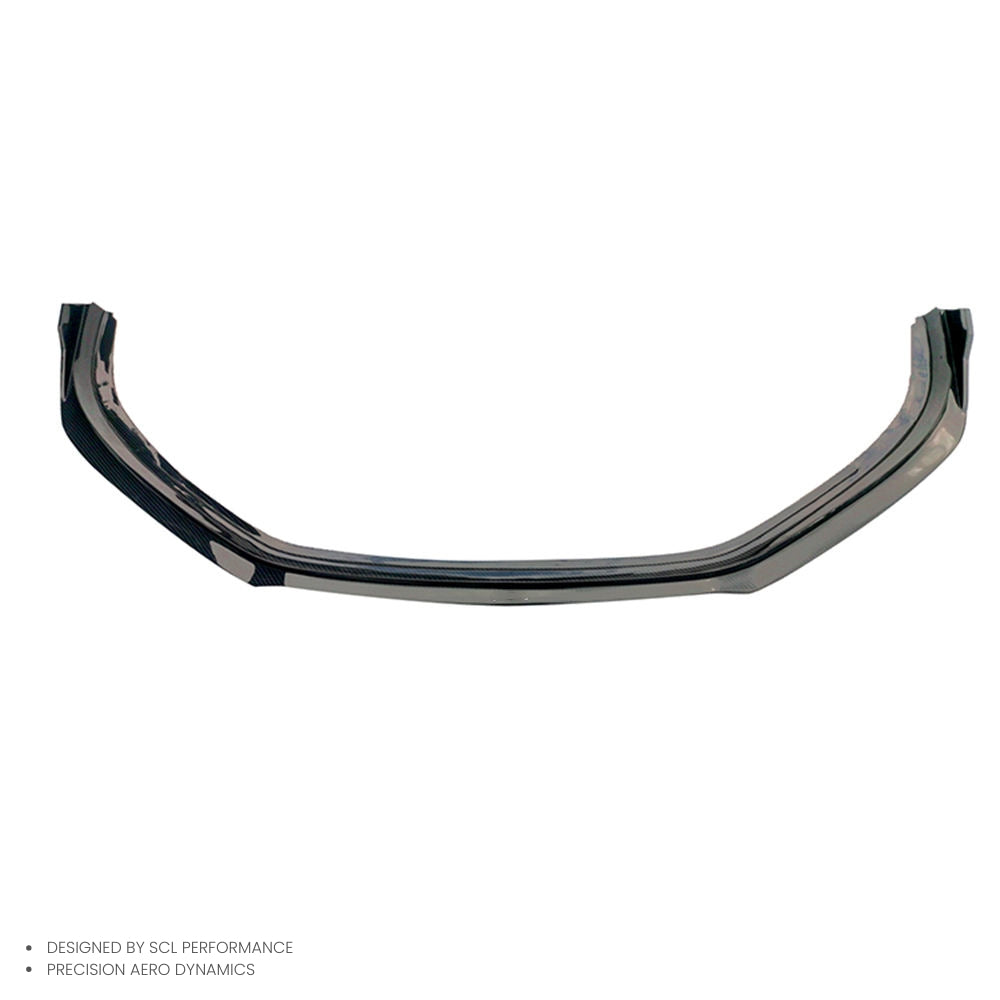 For Porsche 718 Cayman Boxster Dry Carbon Fiber Front Bumper Lip Spoiler Diffuser