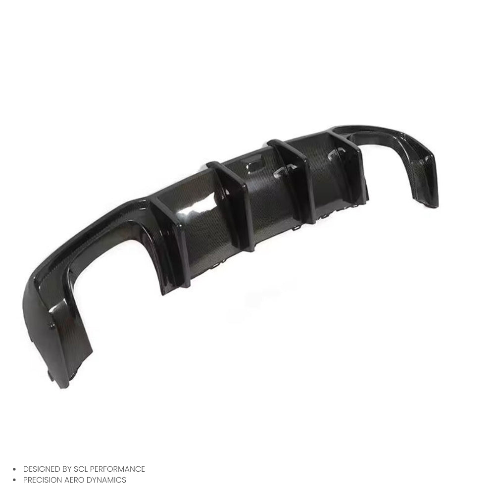 High Quality Exterior Accessories Dry Carbon Fiber Rear Bumper Lip Diffuser for audi A3 S3 2017-2019