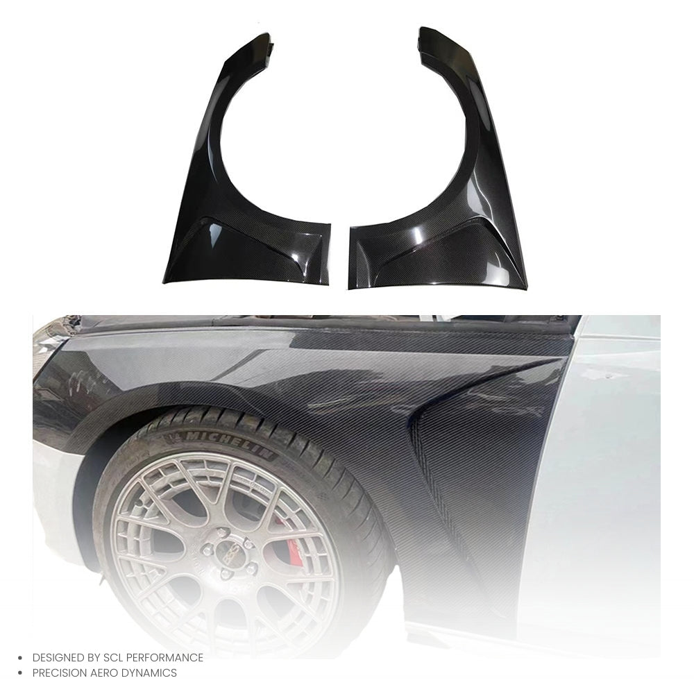 A4 B9 Auto Body System Car Parts Bodykit Car Accessories  Carbon Fiber Fender for audi A4 B9