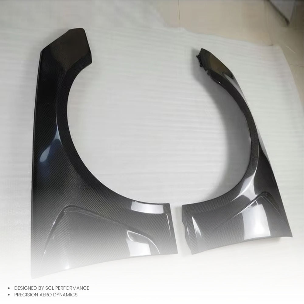 A4 B9 Auto Body System Car Parts Bodykit Car Accessories  Carbon Fiber Fender for audi A4 B9