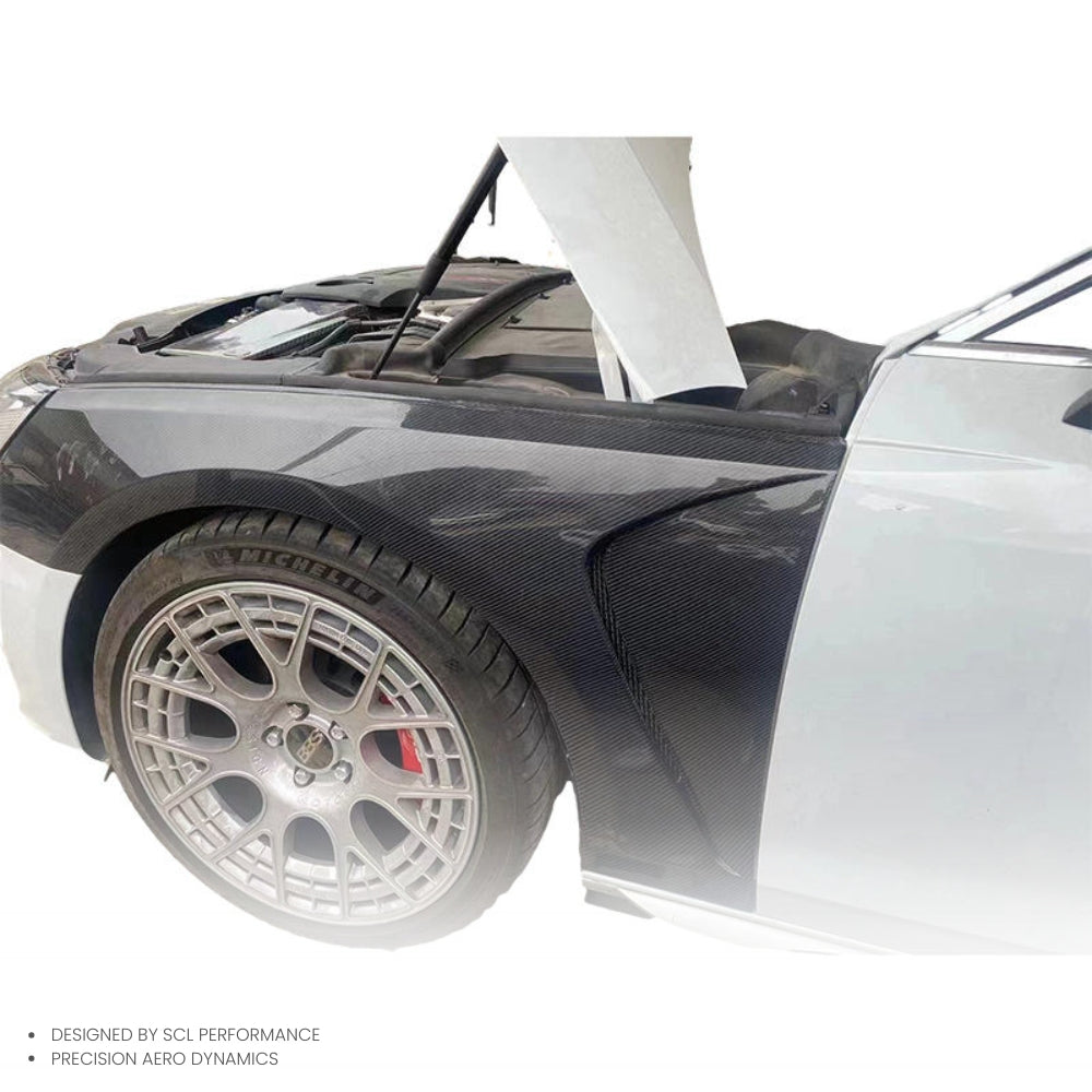 A4 B9 Auto Body System Car Parts Bodykit Car Accessories  Carbon Fiber Fender for audi A4 B9