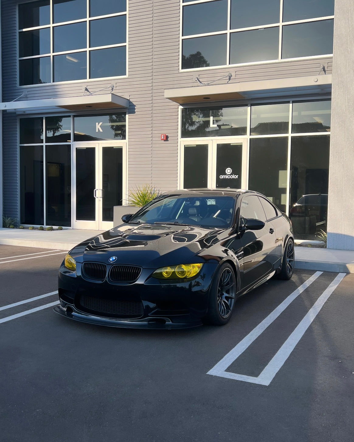 SCL E9X M3 GT4 V2 Carbon Fiber Front Lip