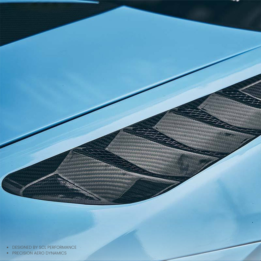 Dry Carbon Fiber Car Body Kit Front Bumper and Fenders for Lamborghini Huracan LP580 LP610 EVO