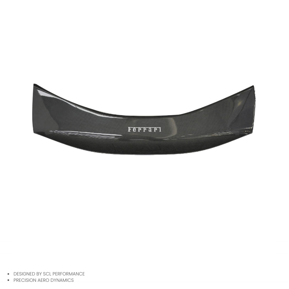 Dry Carbon Fiber Body Kit  Rear Trunk Wing Spoiler for Ferrari 296 GTB Tail
