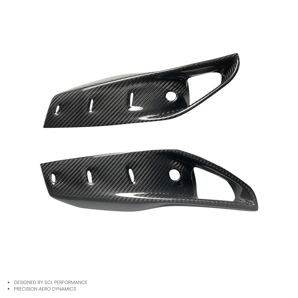 OEM Carbon Fiber Bodykit for BMW X5M X6M Car Accessories with New Front Fog Lamp Cover Trim Frame Decoration