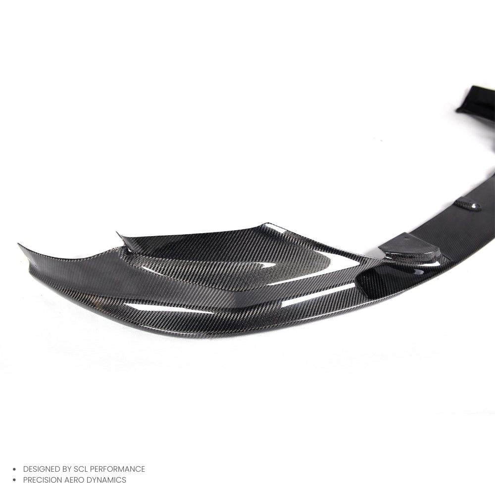 3D Forged Carbon Fiber BodyKit Front Lip Diffuser Spoiler for BMW M5 F90