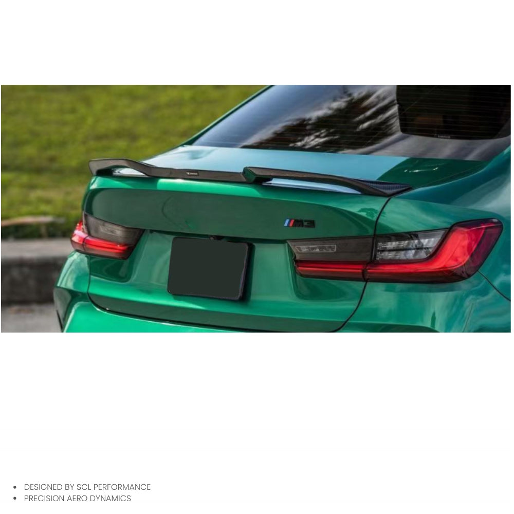 Dry Carbon Fiber Rear Spoiler Tail for BMW G82 G83 M4 V Style Spoiler