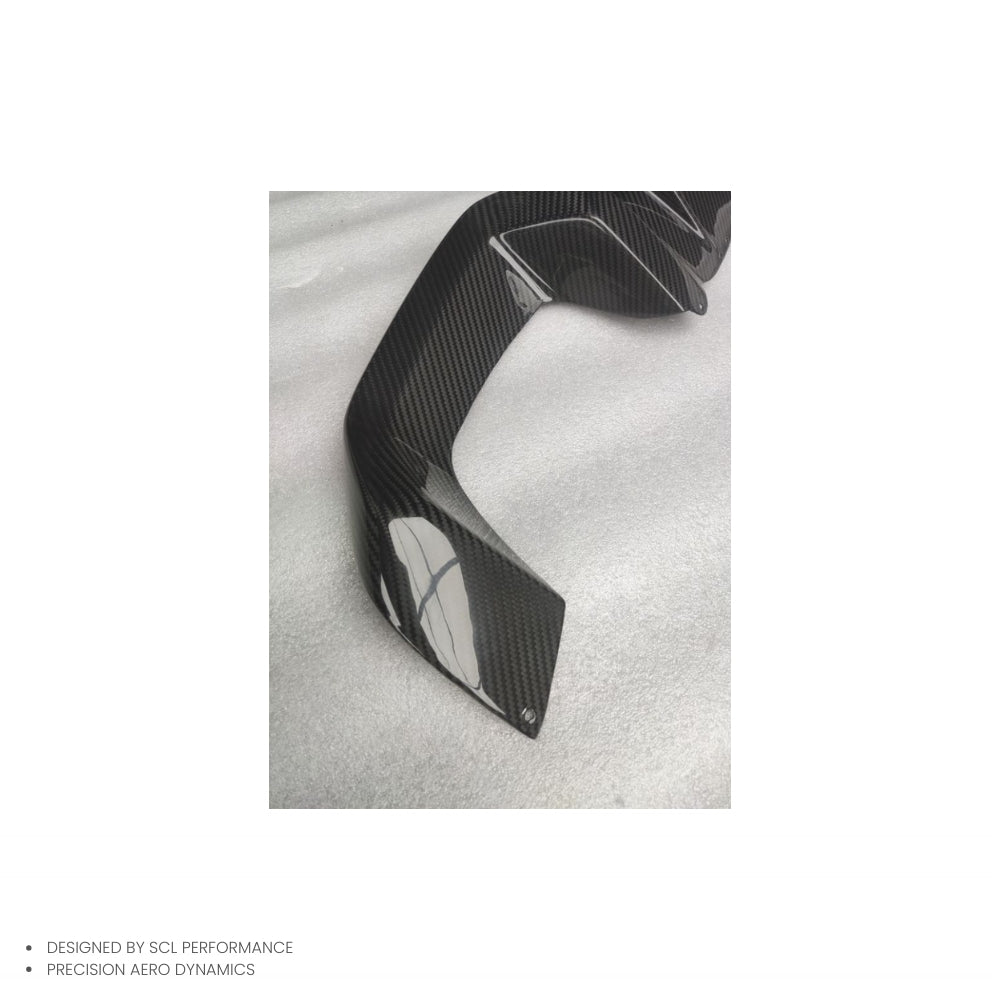 F87 Oem Dry Carbon Fiber Rear Bumper Lip for BMW M2 F87 2014-2021 MP Style BodyKit Rear Diffuser