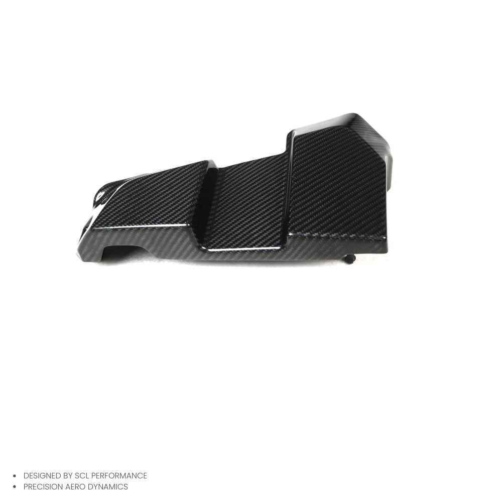 Real Replacement Dry Carbon Fiber for BMW G80 M3 G82 M4 Carbon Fiber Battery Cover Engine Bay ECU Cover