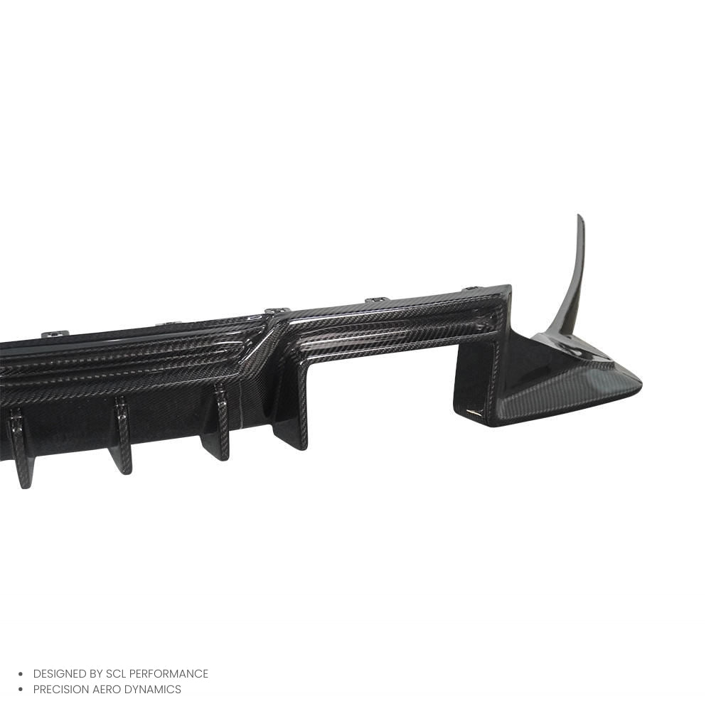 For BMW G87 M2 High Quality 100% Dry Carbon Fiber Rear Bumper Lip Diffuser Body Kits  Car Spoiler