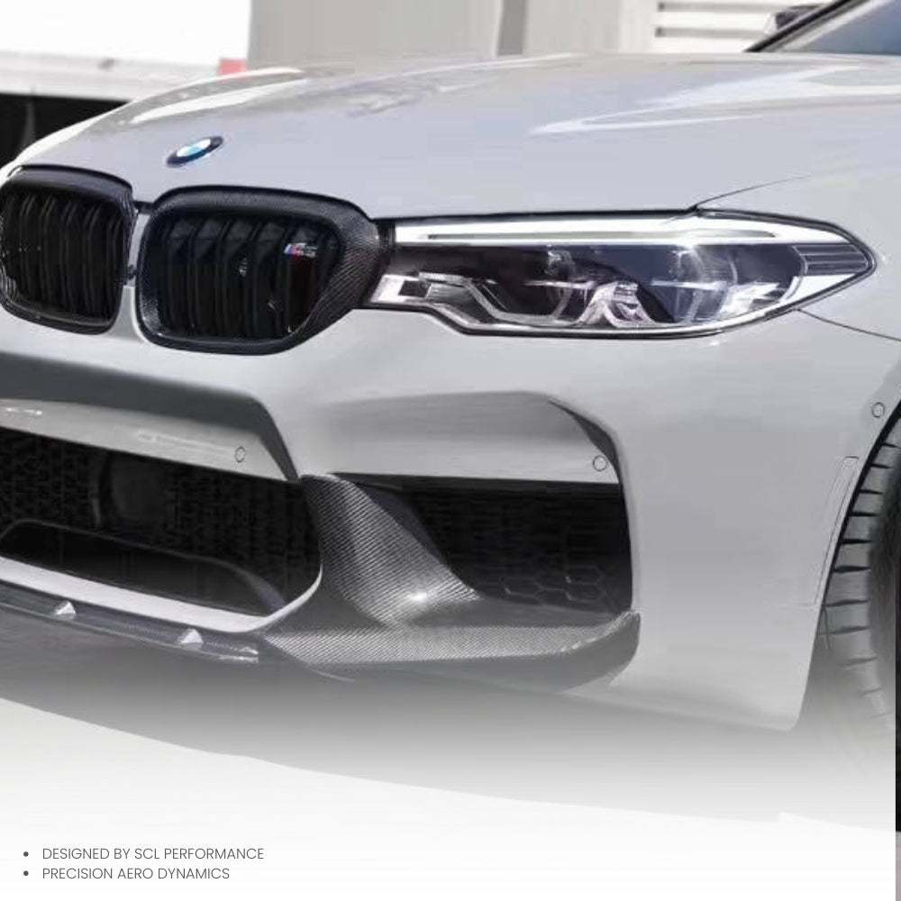 M5 F90 OEM MP Style Carbon Fiber Body Kit Front Bumper Lip Diffuser Spoiler for Bmw M5 F90 Front Lip