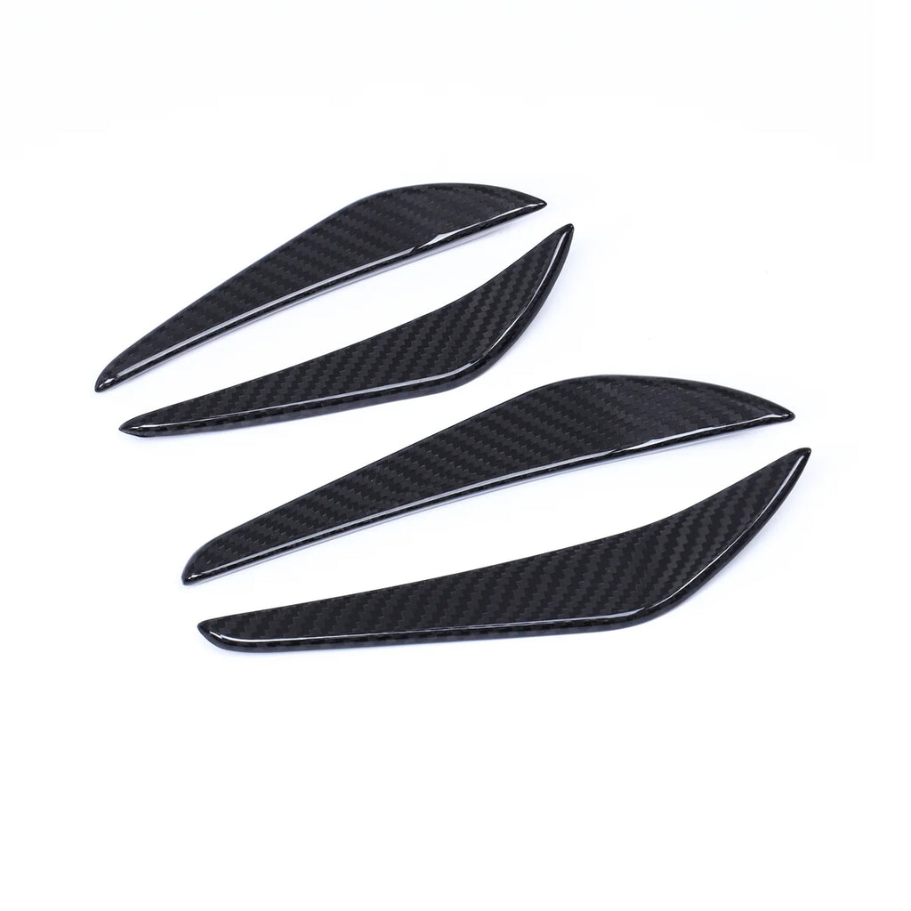 Dry Carbon Fiber Front Canards for BMW G80 M3 G82 G83 M4 MP Style Front Fender Splitter