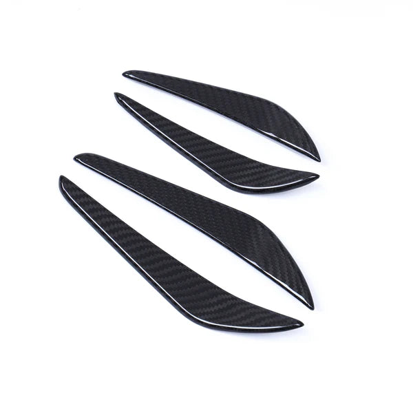 Dry Carbon Fiber Front Canards for BMW G80 M3 G82 G83 M4 MP Style Front Fender Splitter