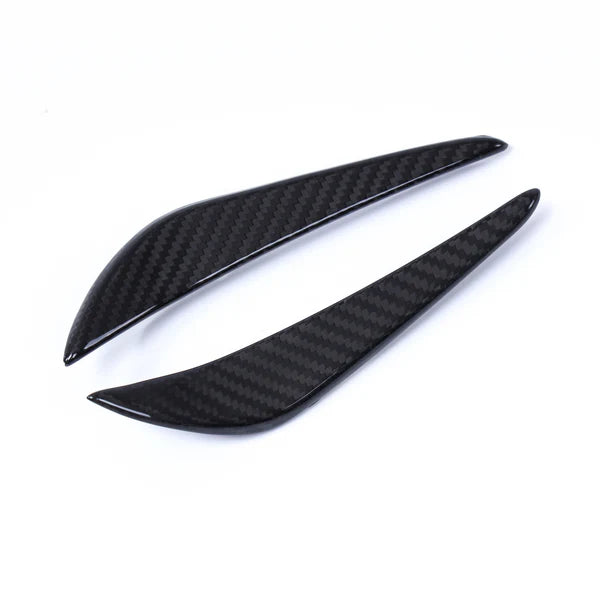 Dry Carbon Fiber Front Canards for BMW G80 M3 G82 G83 M4 MP Style Front Fender Splitter