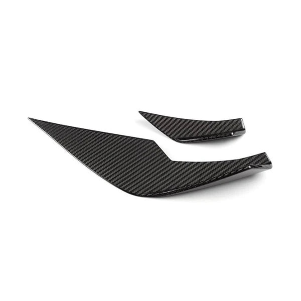 New Arrival Dry Carbon Fiber Front Bumper Trims for BMW G80 G82 G83 M3 M4 Fiber Front Bumper Canards