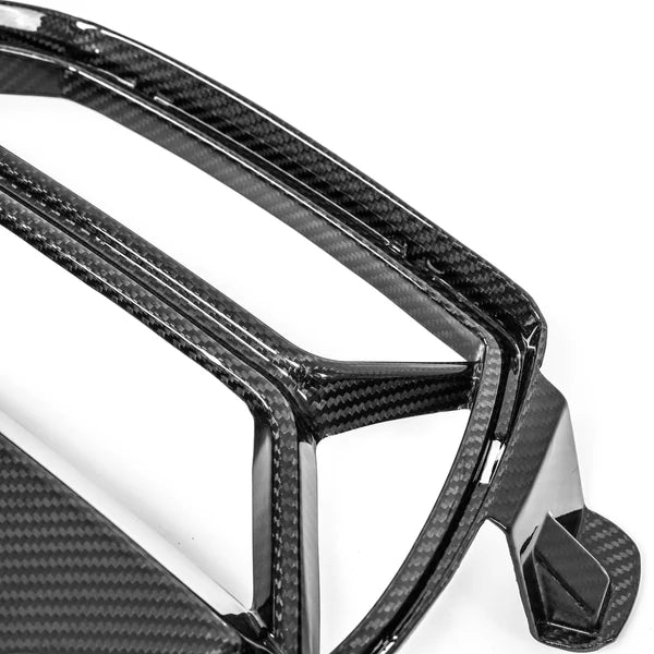 CSL Style Dry Carbon Fiber Auto Parts Car Front Grill With/without ACC for BMW G80 G81 G82 G83 M3 M4 2021+ Front Bumper Grill