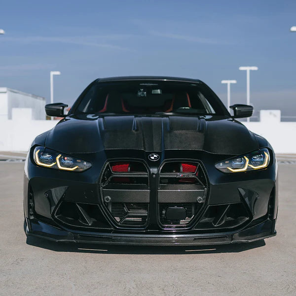 CSL Style Dry Carbon Fiber Auto Parts Car Front Grill With/without ACC for BMW G80 G81 G82 G83 M3 M4 2021+ Front Bumper Grill