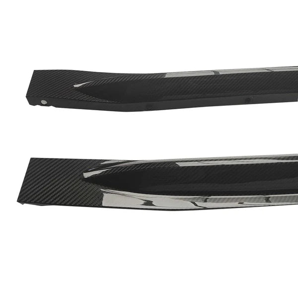 OEM Dry Carbon Fiber Car Side Skirts Extension for BMW M3 G80 Original Competition 2021+ Side Skirts