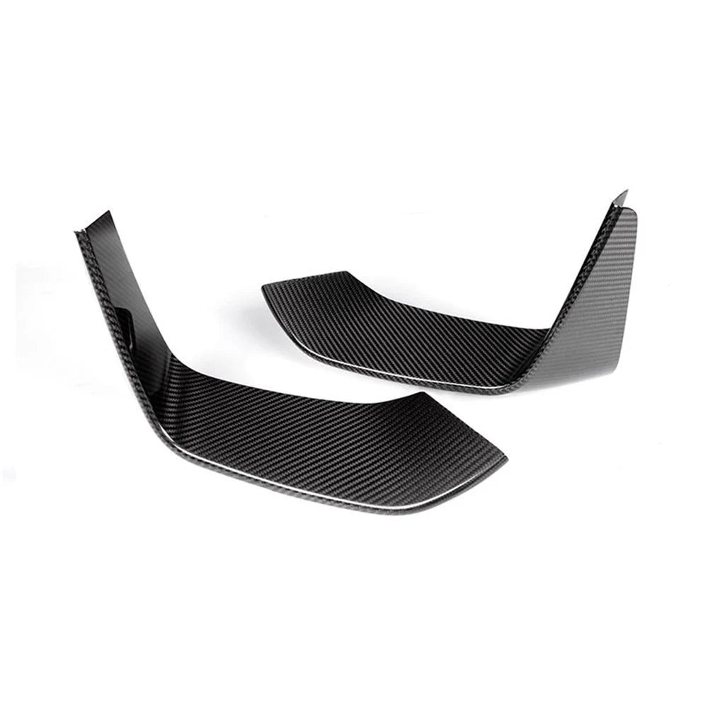 High Quality MP Style Dry Carbon Fiber Front Bumper Corner Splitter Lip Spoiler for BMW F80 F82 2014-2020