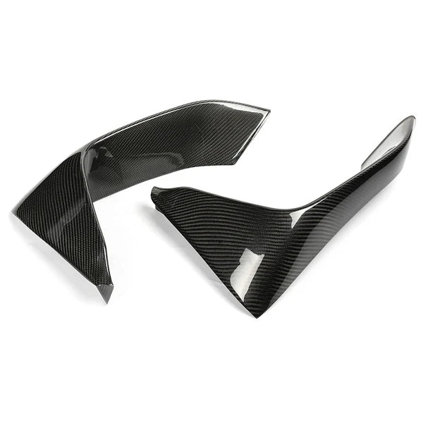 High Quality MP Style Dry Carbon Fiber Front Bumper Corner Splitter Lip Spoiler for BMW F80 F82 2014-2020