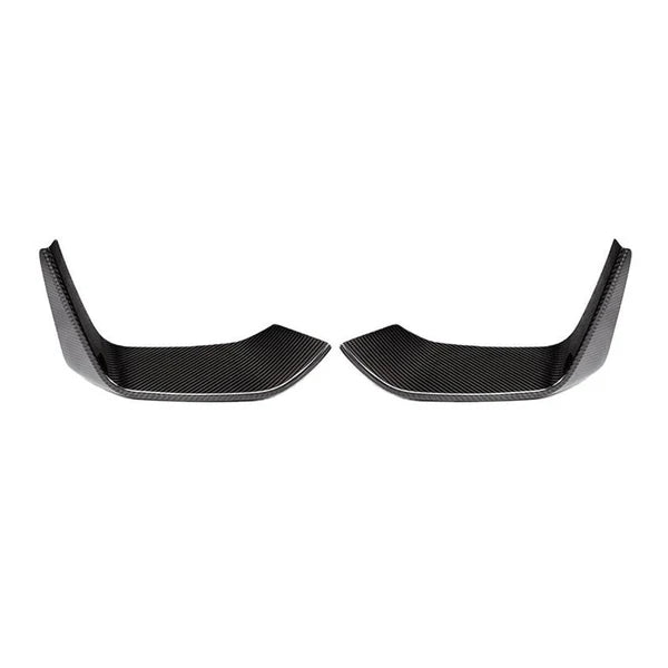High Quality MP Style Dry Carbon Fiber Front Bumper Corner Splitter Lip Spoiler for BMW F80 F82 2014-2020