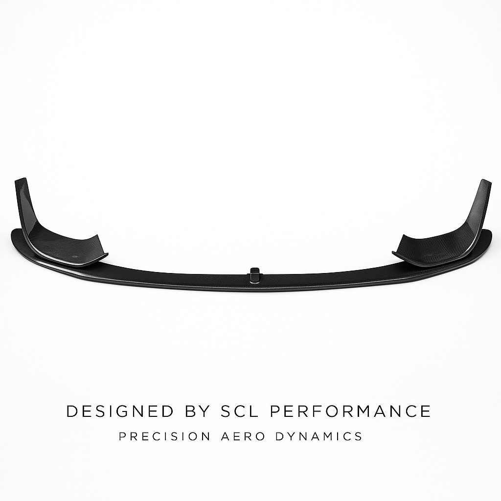 SCL Style 001 Carbon Fiber Front Bumper Lip – BMW F80 M3 / F82 M4 (2015–2020)