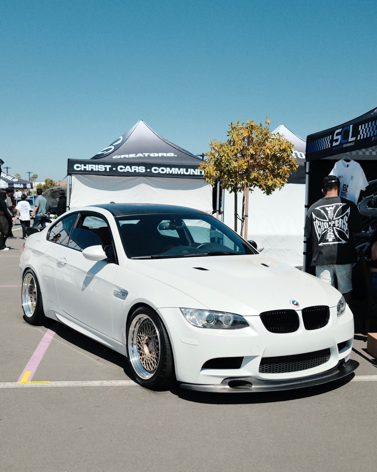 SCL E9X M3 GT4 V2 Carbon Fiber Front Lip